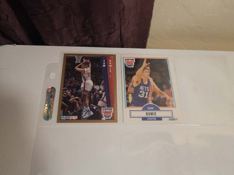 Lot of Basketball Cards of Sam Bowie