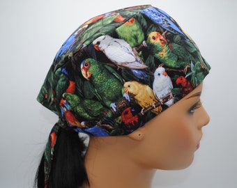 Doctors Hat Rbg Hat With Toggle Star Scrub Hat Scrub Cap Tie Back Scrub Cap Girl Power Scrub Cap HAT172