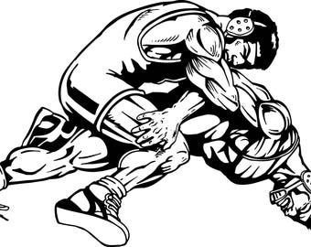 Wrestling SVG