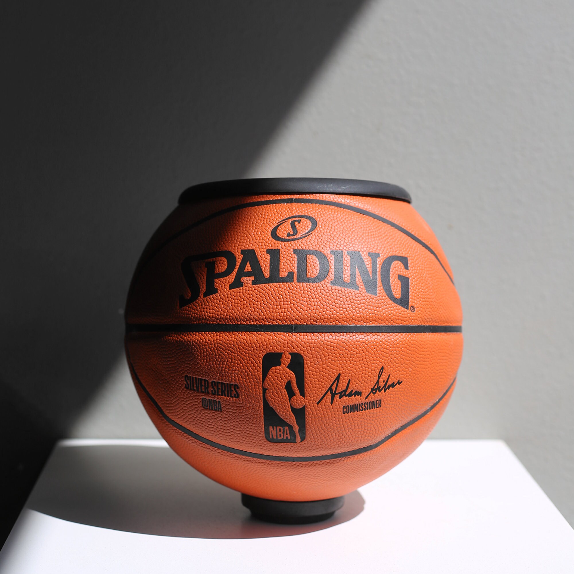 Basketball Planter Indoor Plant Pot Standing Ball Planter Etsy