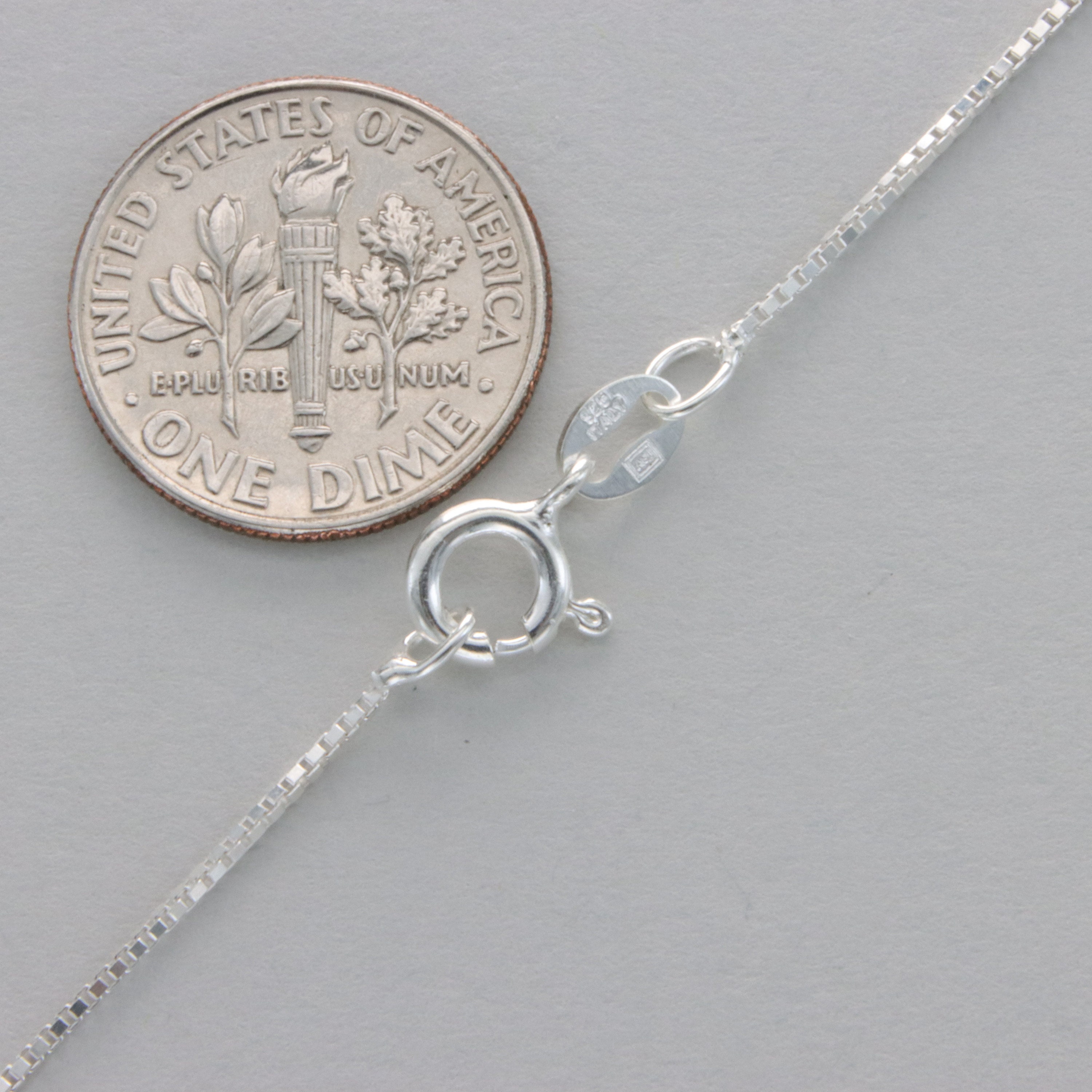 Jewellerybox Anfangsbuchstabe Halskette Aus 925er Sterlingsilber – Verstellbar 40,6-55,8 Cm (A-Z)