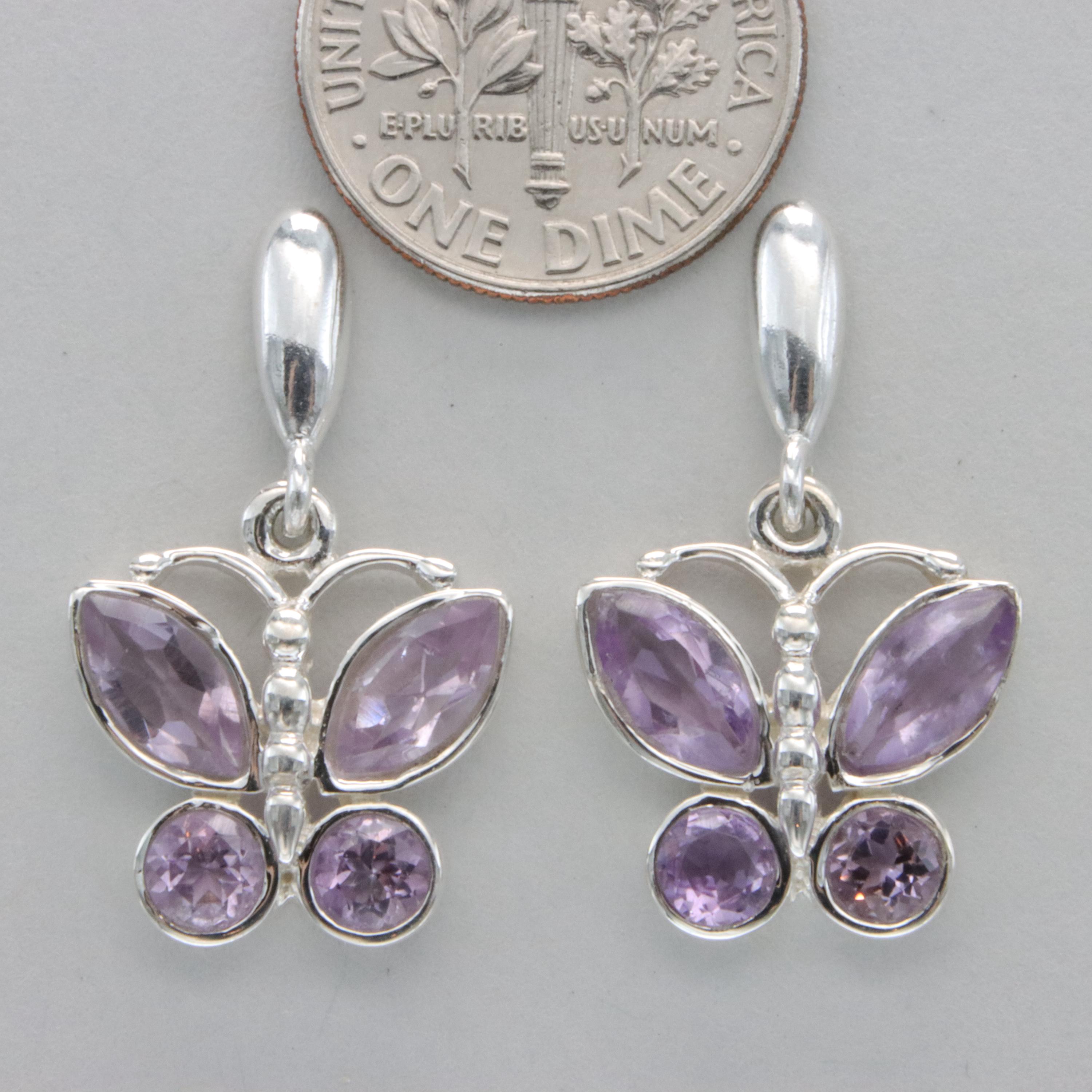 Piercing Orecchio Orecchini A Perla Fai Da Te In Argento Sterling S925 - Perline Con Fermaglio A Spillo E Chiusura A Farfalla Monachelle Per Orecchini - Foto 9