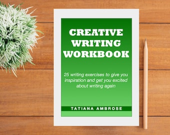 Creative Writing Workbook, Printable PDF, Writing Exercises, Journal Lined, Writing Prompts,  Creative Writing, Story Starters, Journaling