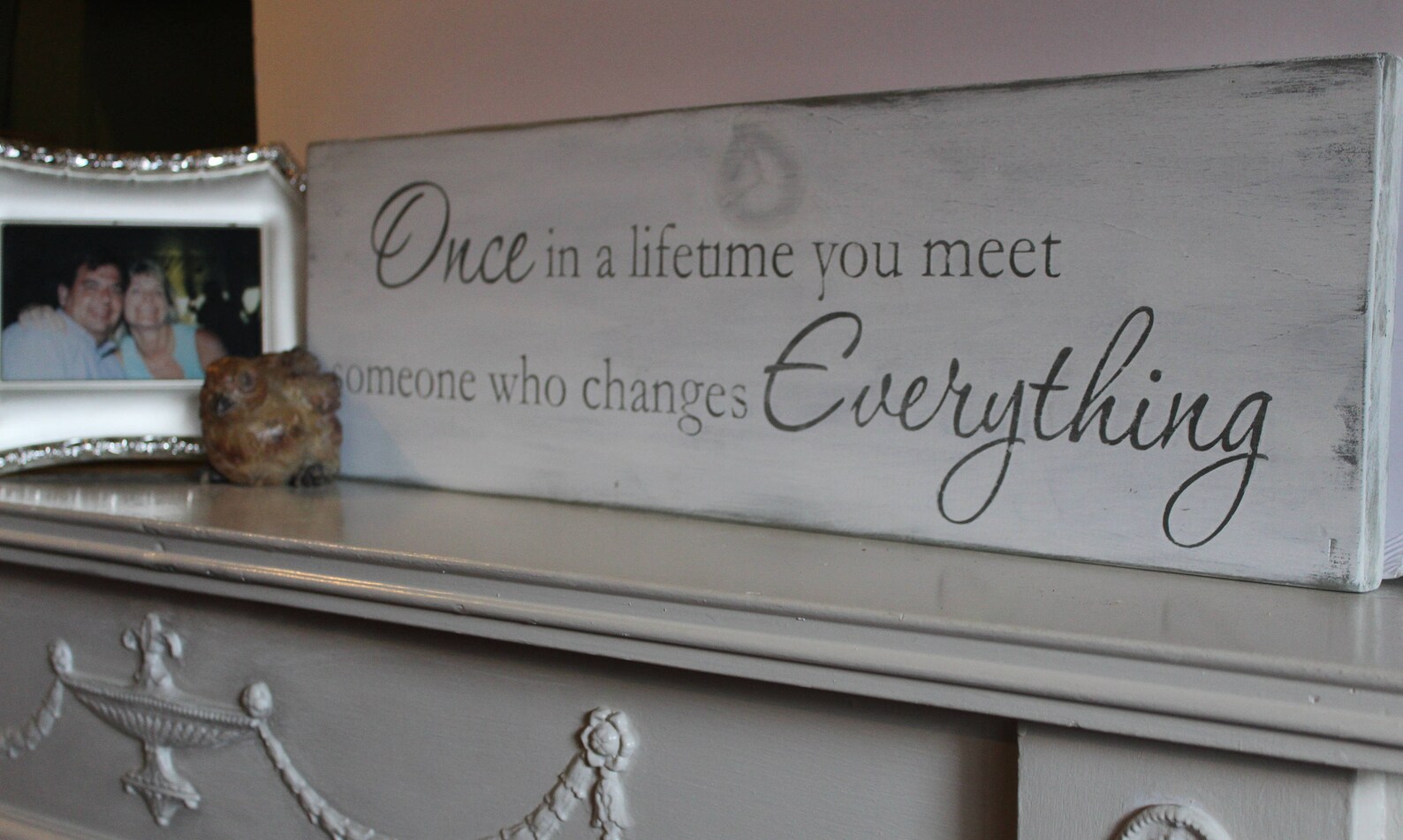 Bedroom wall decor/Wood signs/ Bedroom Signs/Once in a Etsy