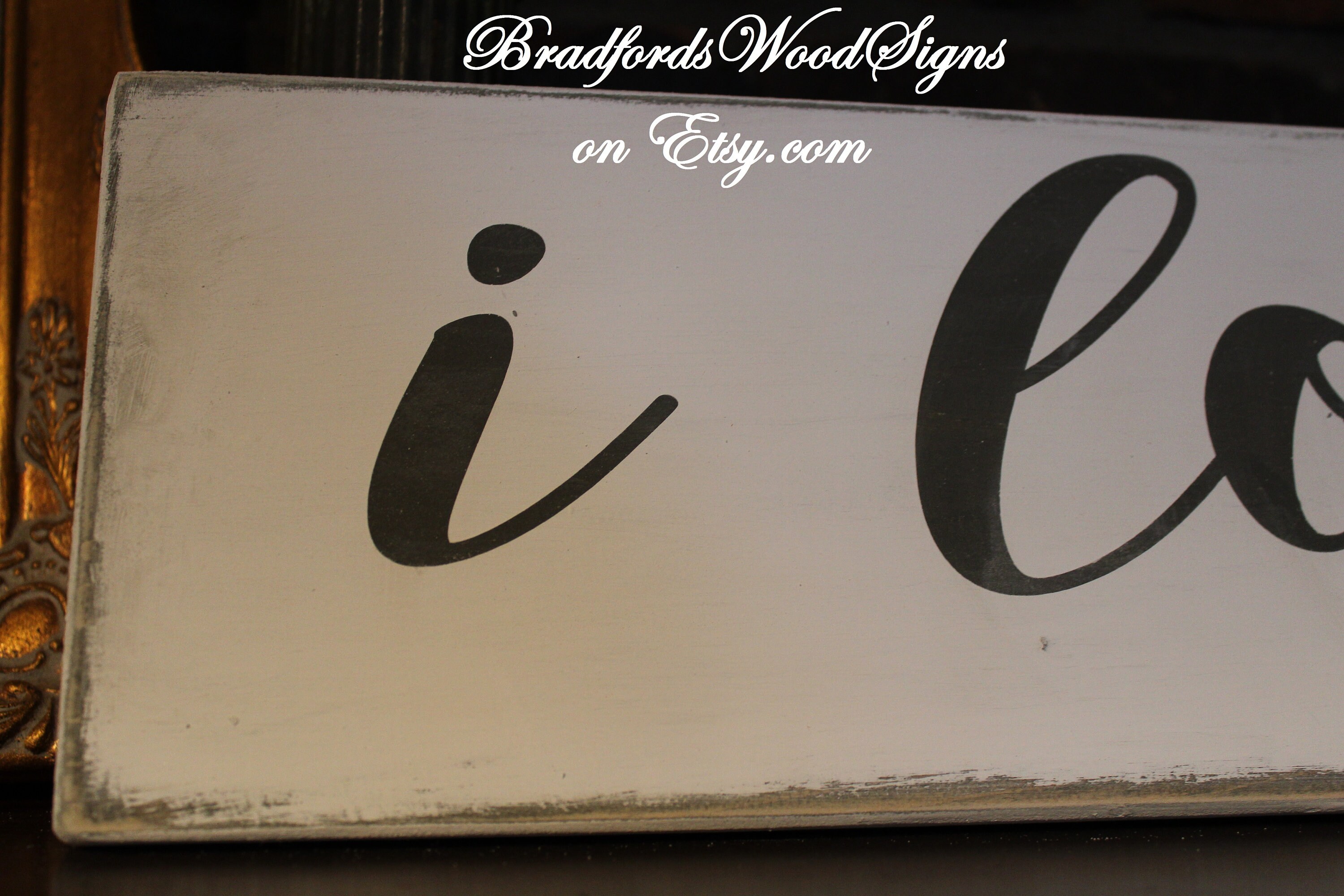 I Love Us Sign main image 0