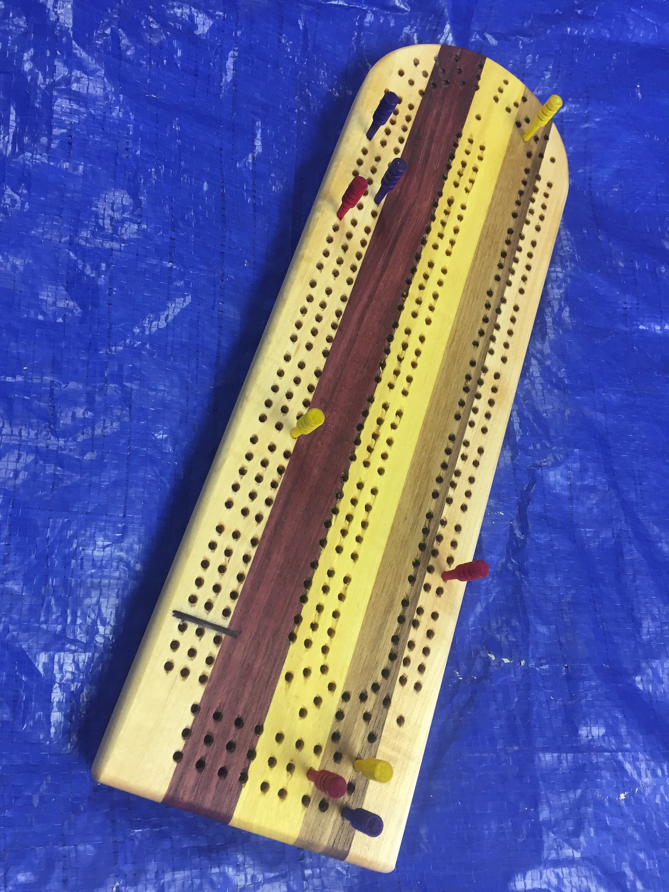 Cribbage Boards With Playing Pieces Etsy UK
