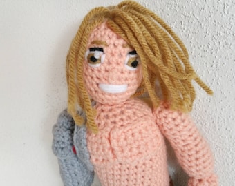 Edward Elric the Fullmetal Alchemist Modèle au crochet Amigurumi