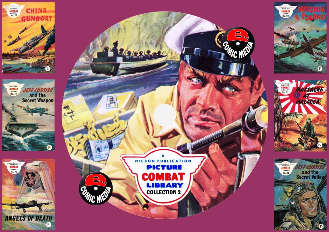 Combat Picture Library Collection 2 on PC DVD Rom (CBR Format) - Etsy