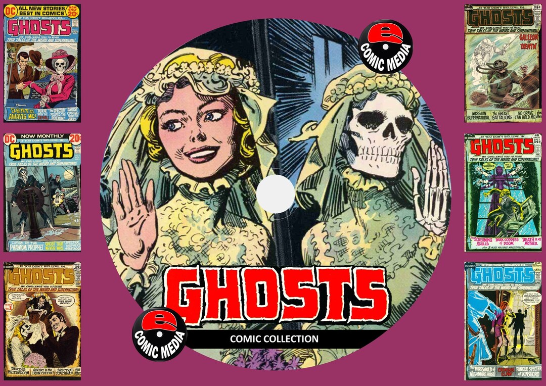 Ghosts Comic Collection on PC DVD Rom (CBR Format) - Etsy