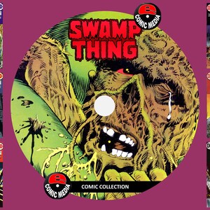 Swamp Thing Comics auf PC DVD Rom (CBR Format)
