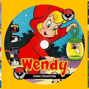 Wendy (Harvey Comics) On PC DVD Rom (CBR Format)