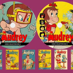 Little Audrey Harvey Comics On PC DVD Rom (CBR Format)