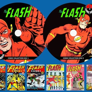 Flash Comics auf zwei PC DVD Rom’s (CBR Format)