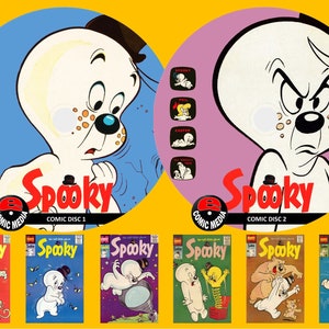 Spooky - Harvey Comics On Two PC DVD Rom’s (CBR Format)