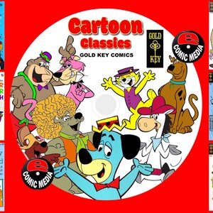 Cartoon Classics-Gold Key Comics op PC DVD Rom (CBR Formaat)