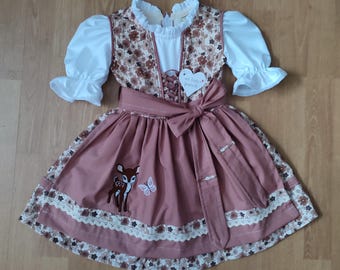 Kinderdirndl  gr. 86/92   -(Alter 2-3Jahre)   (Made with Love)