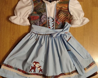 Kinderdirndl gr. 92/98-104-110/116