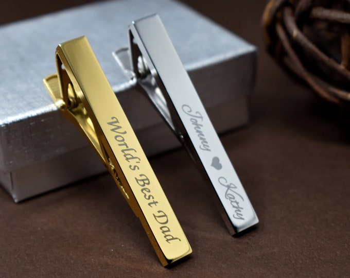 cufflinks, tie clip