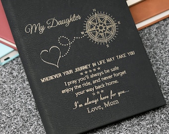 Personalized Journal Notebook, Journal For Daughter, Custom Journals And Notebooks, Personalized Journal For Girls, Gift for Daughter