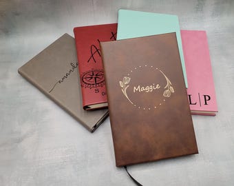 Custom Journal, Engraved Leather Journal, Personalized Journal Leather Journal, Personalized Leather Journal, Journal and Notebook