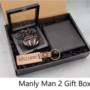 Groomsman Gift Set, Personalized Pocket Watch, Sunglasses, keychain in Groomsman Gift Box, anniversary Gift, father&#39;s gift, Mens Gift