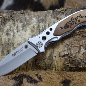 Personalized Pocket Knife, Wood Pocket Knife, Groomsman knife, Engraved Knife, Fathers day Gift, Gift for Dad, Gifts for Men, Gift for Him