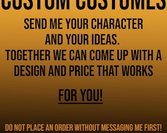 Maßgeschneidertes Kostüm für Erwachsene und Kinder, Cosplay und Charakterdesign