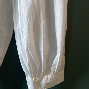 Harem baggy pants, soft cotton trousers image 1