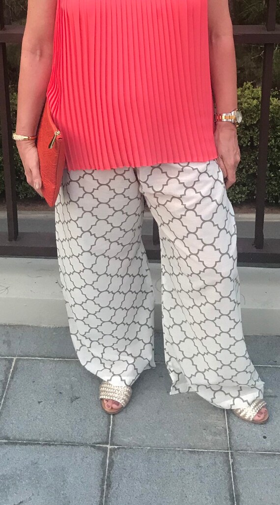 elasticated summer trousers