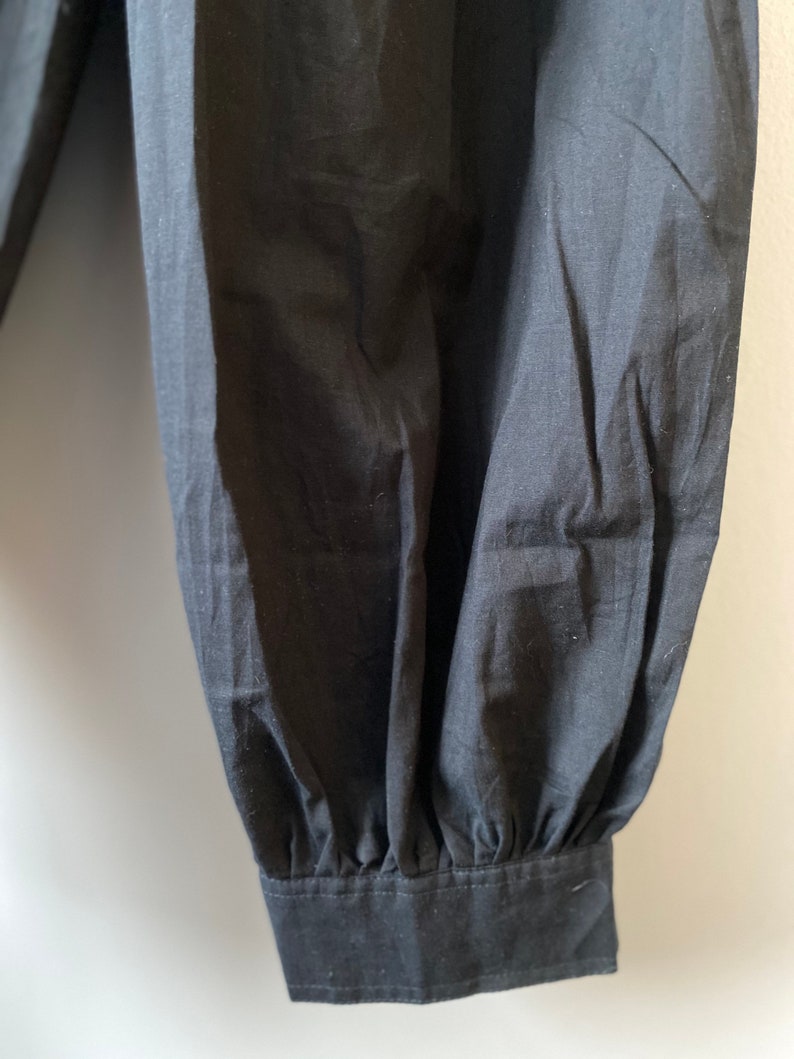 Harem baggy pants, soft cotton trousers image 6