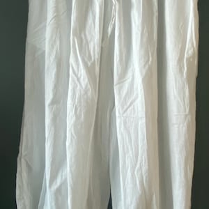 Harem baggy pants, soft cotton trousers image 3