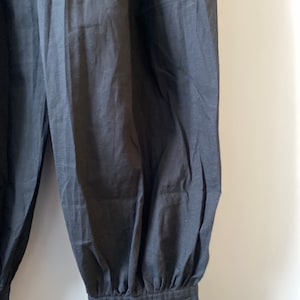 Harem baggy pants, soft cotton trousers image 2