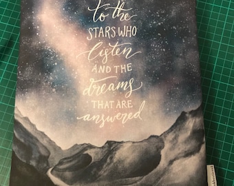 Stars who listen acotar officially licensed bookbestie book sleeve padded and lined book protector **2 sizes**