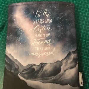 Stars who listen acotar officially licensed bookbestie book sleeve padded and lined book protector **2 sizes**
