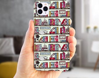 Smut shelf bookshelf bookish iphone and samsung phone case