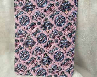 Pink bookish kindle e reader insert card for clear case, kindle accessory decoration, kindle, paperwhite, oasis, scribe 10th 11th gen