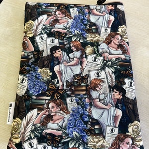 Polin book sleeves book jacket  book cover book pouch BookbestiesUK
