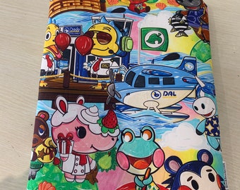 Capa de livro Island Life Booksleeve, bolsa para livro Bookbestie, o padrão da capa do livro pode variar conforme a impressão grande