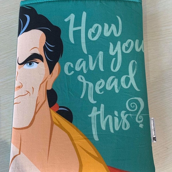 Gaston bookbestie book cover book pouch bookbestie book sleeve pattern may vary book jackets, fabric dust jackets
