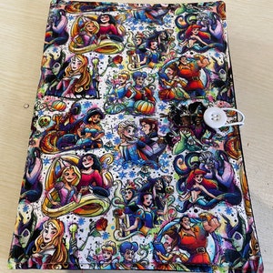 Heroes and their villains bookbestie book sleeve padded and lined booksleeve zip sold separately