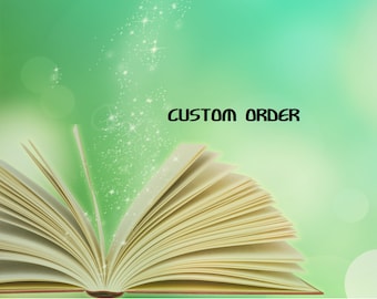Contact before purchase** Custom book sleeve bookbesty bookbesties **images for illustration purposes only** check before ordering