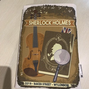 Sherlock bookbestie book sleeve padded and lined 2 sizes