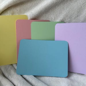 Carte d'insertion pour lecteur électronique Kindle, pastel uni pour étui transparent, décoration d'accessoire pour Kindle, Kindle, blanc papier, oasis, scribe 10e 11e 12e génération
