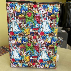 New stained glass book cover book pouch bookbestie book sleeve zip sold separately
