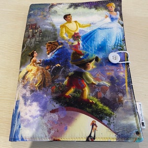 Magical painting bookbestie book sleeve padded and lined booksleeve book jacket iPad sleeve