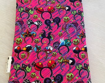 Evil ears zip sold separately booksleeve book cover book pouch bookbestie book sleeve book jacket