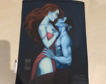 Muse of nightmares Strange the dreamer Laslo and Sarai bookbestie book sleeve padded and lined book jackets, fabric dust jackets