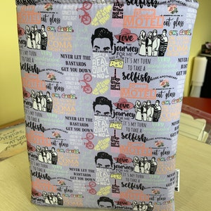 Ewww David zip sold separately  booksleeve book cover book pouch bookbestie book sleeve pattern may vary