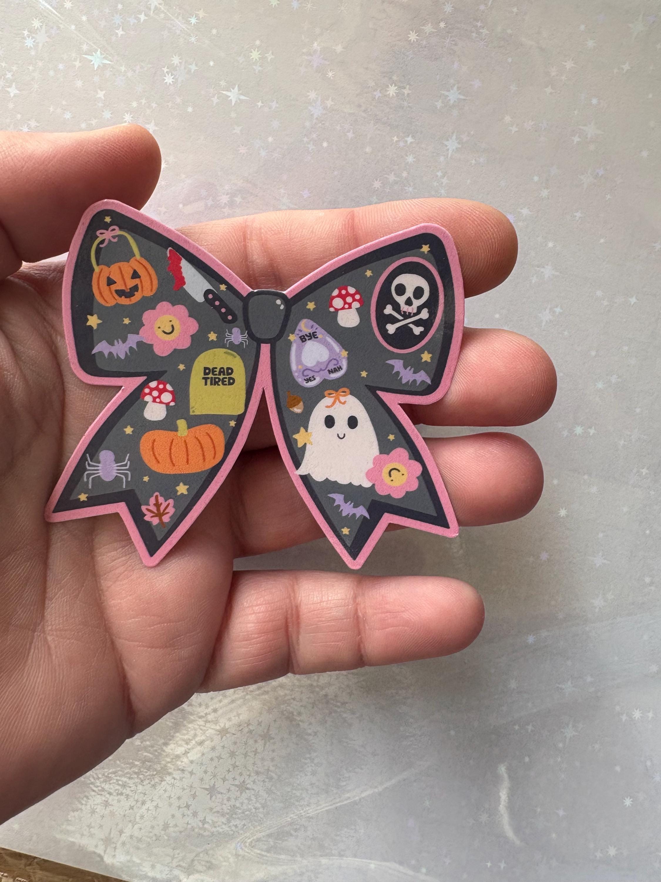 50 Adesivi Motivazionali Per Lettori A Tema Halloween | Adesivi Estetici In Vinile Impermeabile Per Kindle, Laptop E Bottiglie, Decorazioni Carine Per Book Lovers
