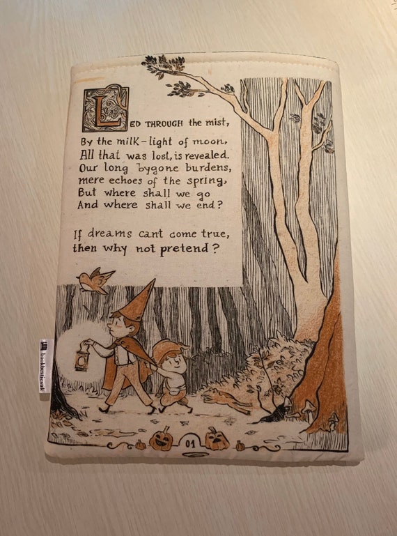 Over the Garden Wall Bookbestie Book Cover Book Pouch 